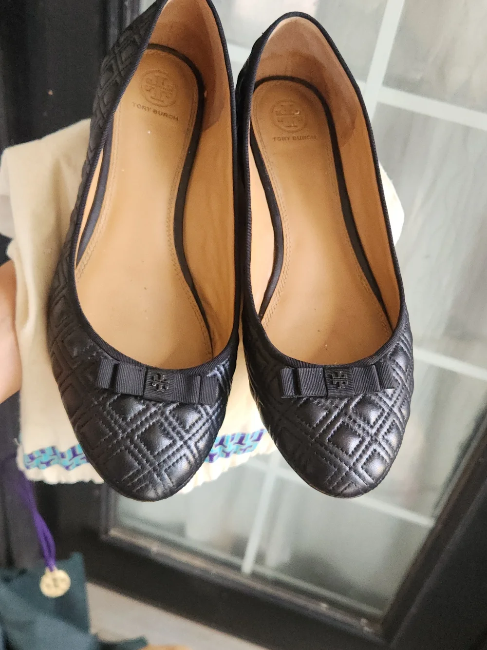 Tory Burch Quilted Ballet Flats